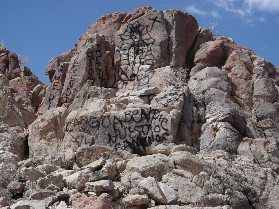 NPS Vandalism Organ Pipe Cactus Natl Monument