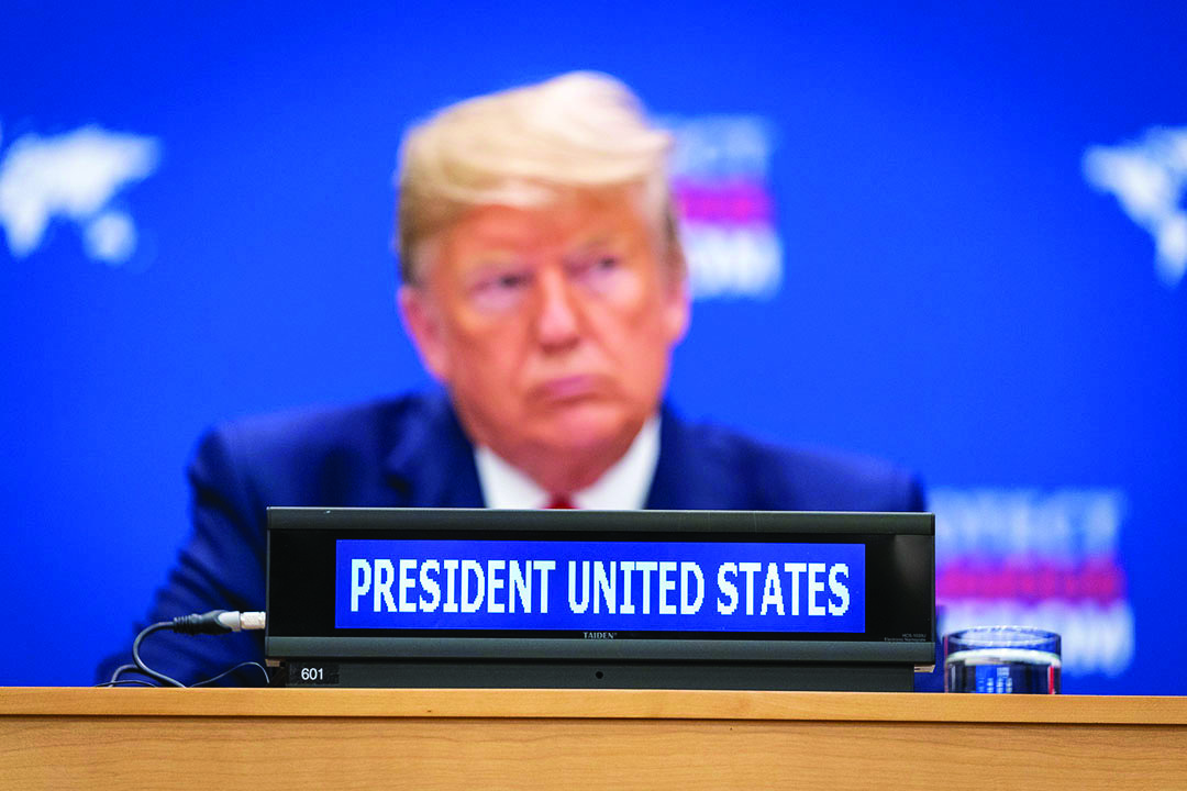 #UNGA President Donald J Trump Attends A United Nations Event O